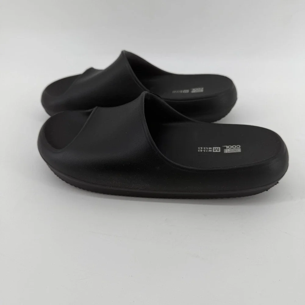 32 Degrees Cool Unisex Cushion Slide Sandals Black Size M W7.5-8.5 M5.5-6.5‎